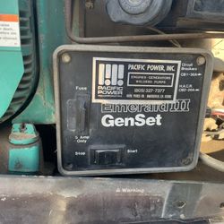 Cummins Onan Emerald III GenSet 6500 Watt RV Generator