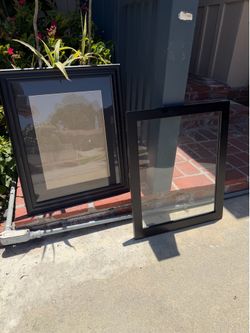 Solid Black Picture Frames