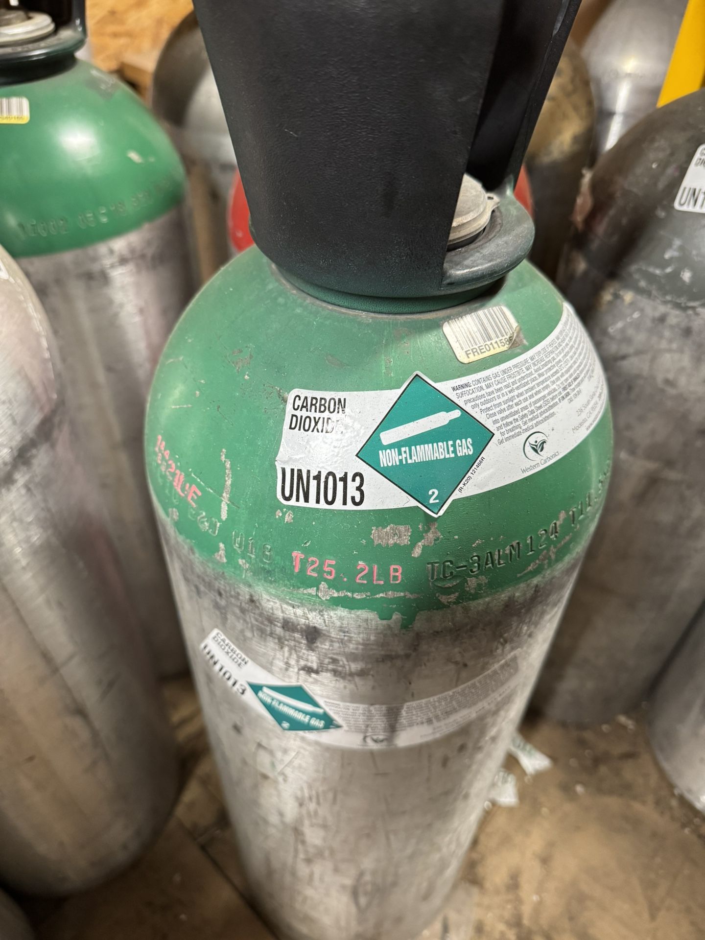 CO2 Tank 25lbs Used