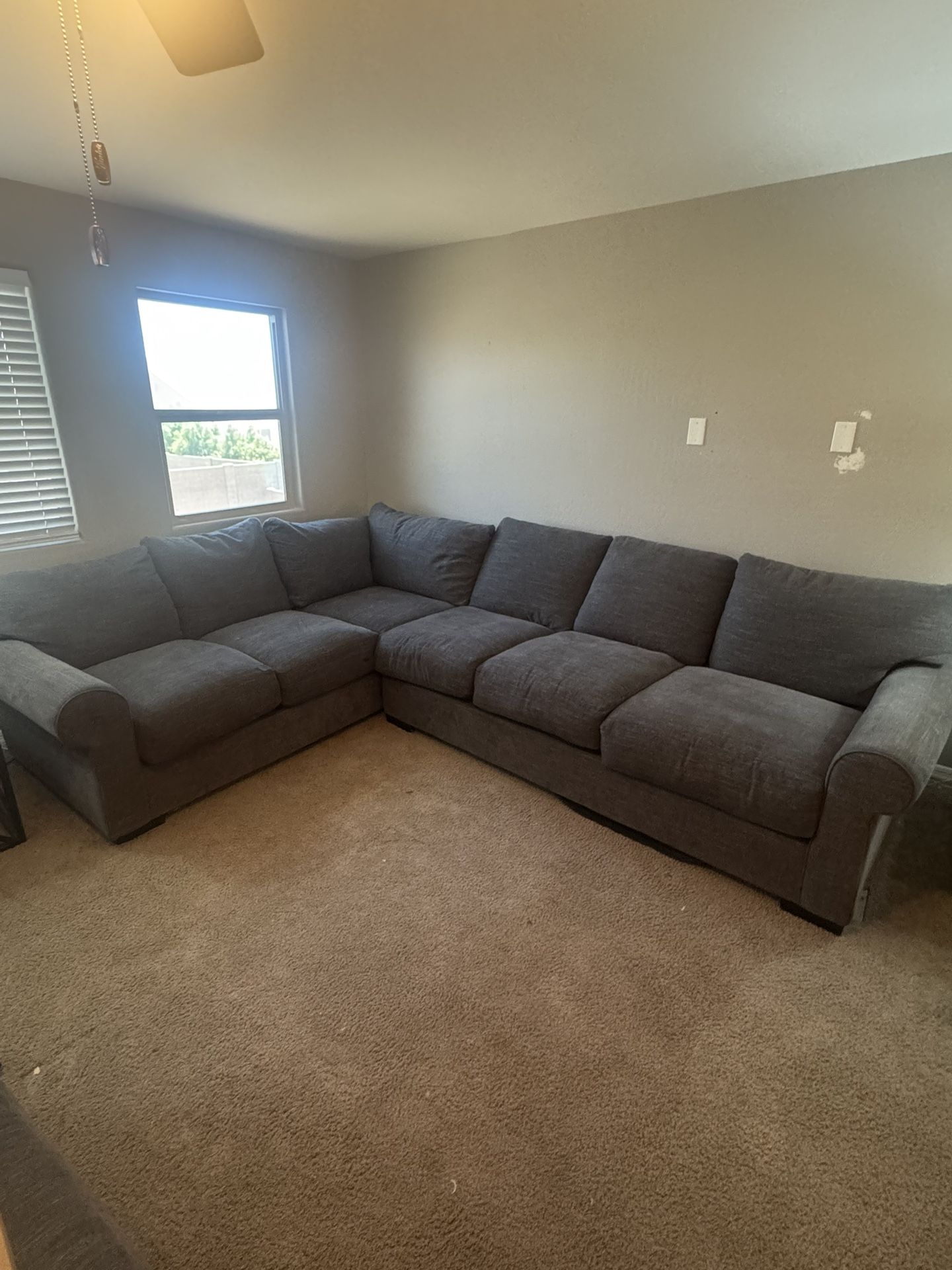 Living Spaces Sectional Couch