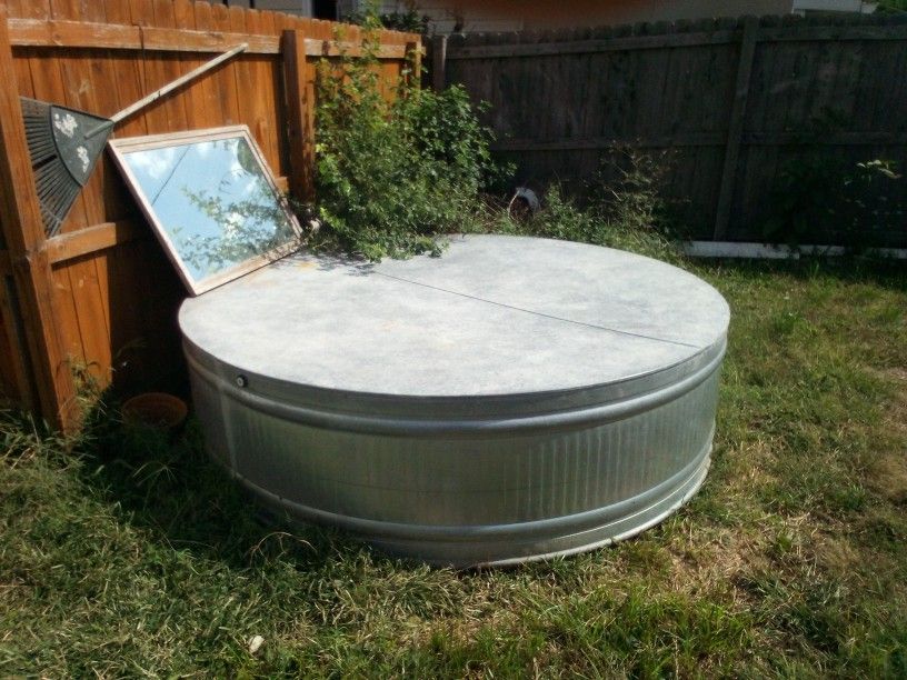Galvanized Pool 8by 2 Ft