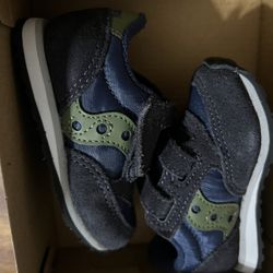NIB - Saucony Originals Baby Jazz Hook & Loop Size 4.5m