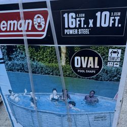 Coleman 16 Fit X 10 ft Brand New In Box 