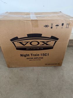 Vox Night Train 15C1 Guitar Amplifier NEW in original box, never been used!