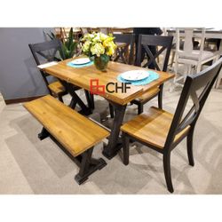 6 Pc Dining Table Set