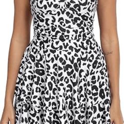 Halcurt Womens One Piece Swimsuit Ruched Tummy Control Swimdress Ruffle Bathing Suit Skirt with Hipster-MEDIUM