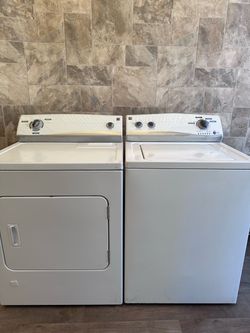 Kenmore washer and dryer laundry