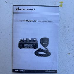 Midland MXT 400 GMRS Radio 