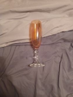 Crystal Champagne Style Glass