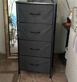 4-Drawer Fabric Storage Dresser Tower