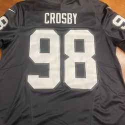 NIKE RAIDERS VAPOR FUSE JERSEY LARGE 