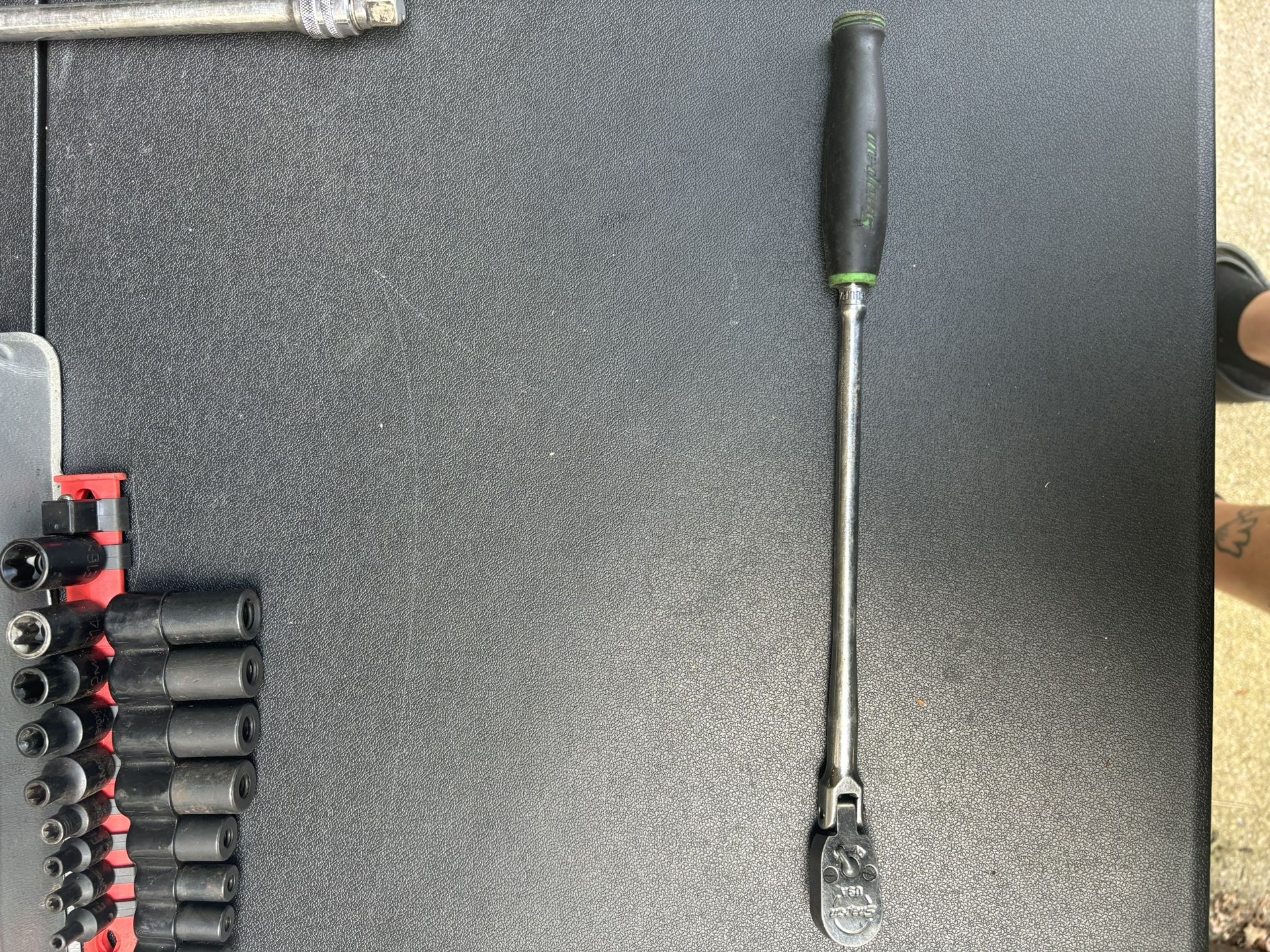 Snap On Long 1/4” Ratchet Thllf72g