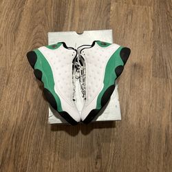 Jordan 13 Retro ‘White Lucky Green’ Size 12 US Men Shoes 