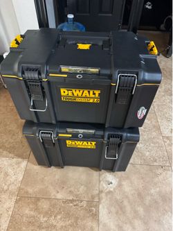 DEWALT ToughSystem 2.0 Rolling Tool Box Stack