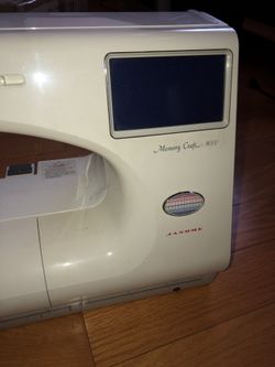 janome memory craft 9000 sewing machine