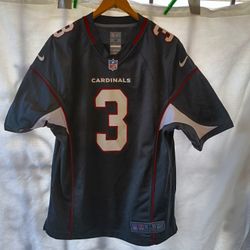 Arizona Cardinals #3 Carson Palmer Adult Black/Red/White Nike New M Jersey
