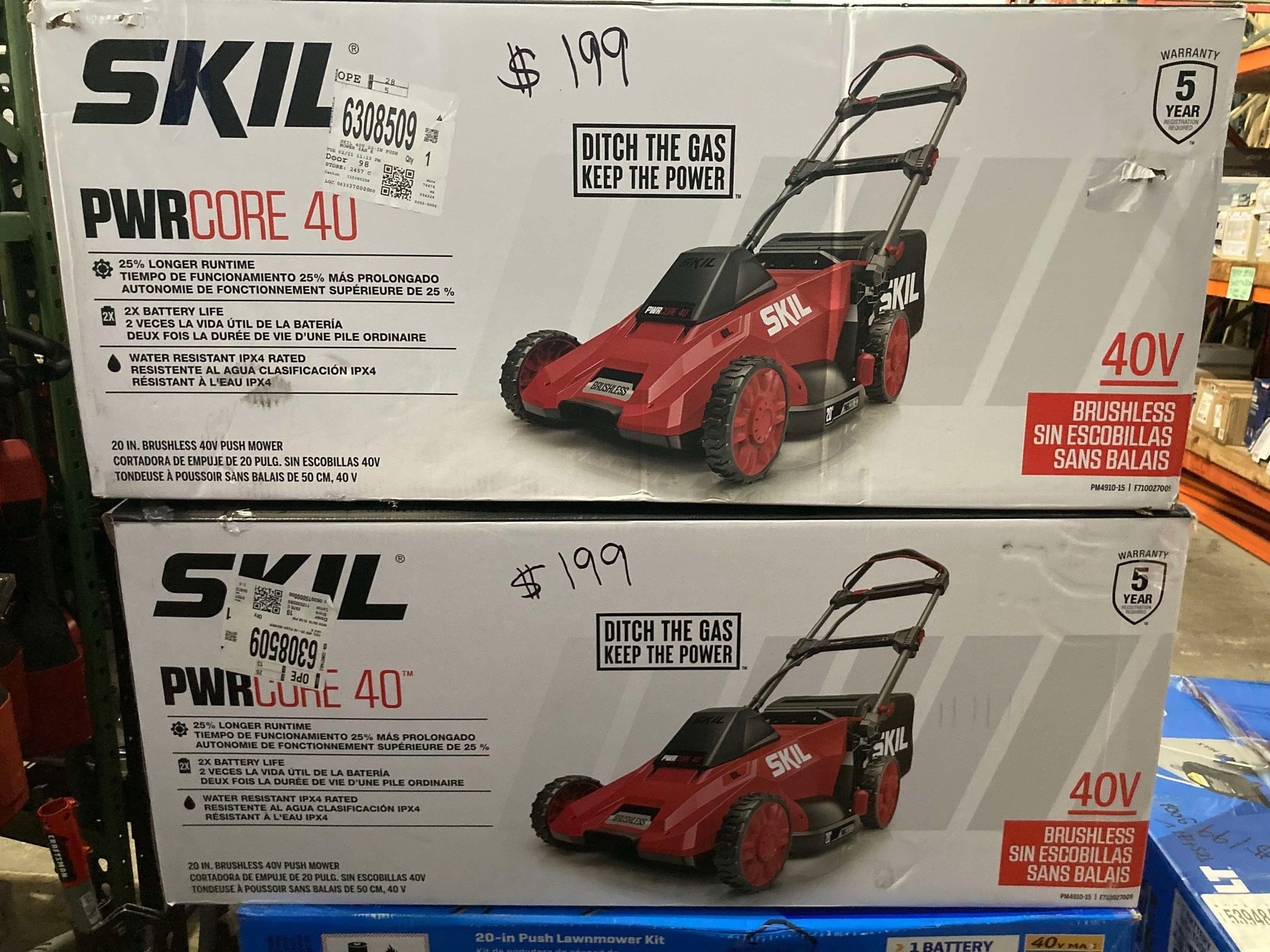 Skil 20in Push Lawn Mower Kit