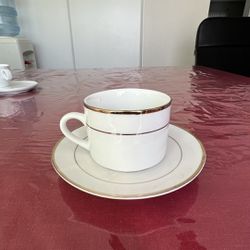 Gold Rim Coffee/Tea Mug Sets