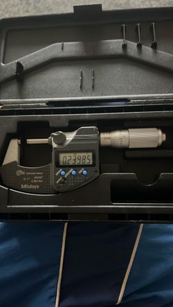 Mitutoyo Digimatic Micrometer and  Mitutoyo Digimatic caliper together