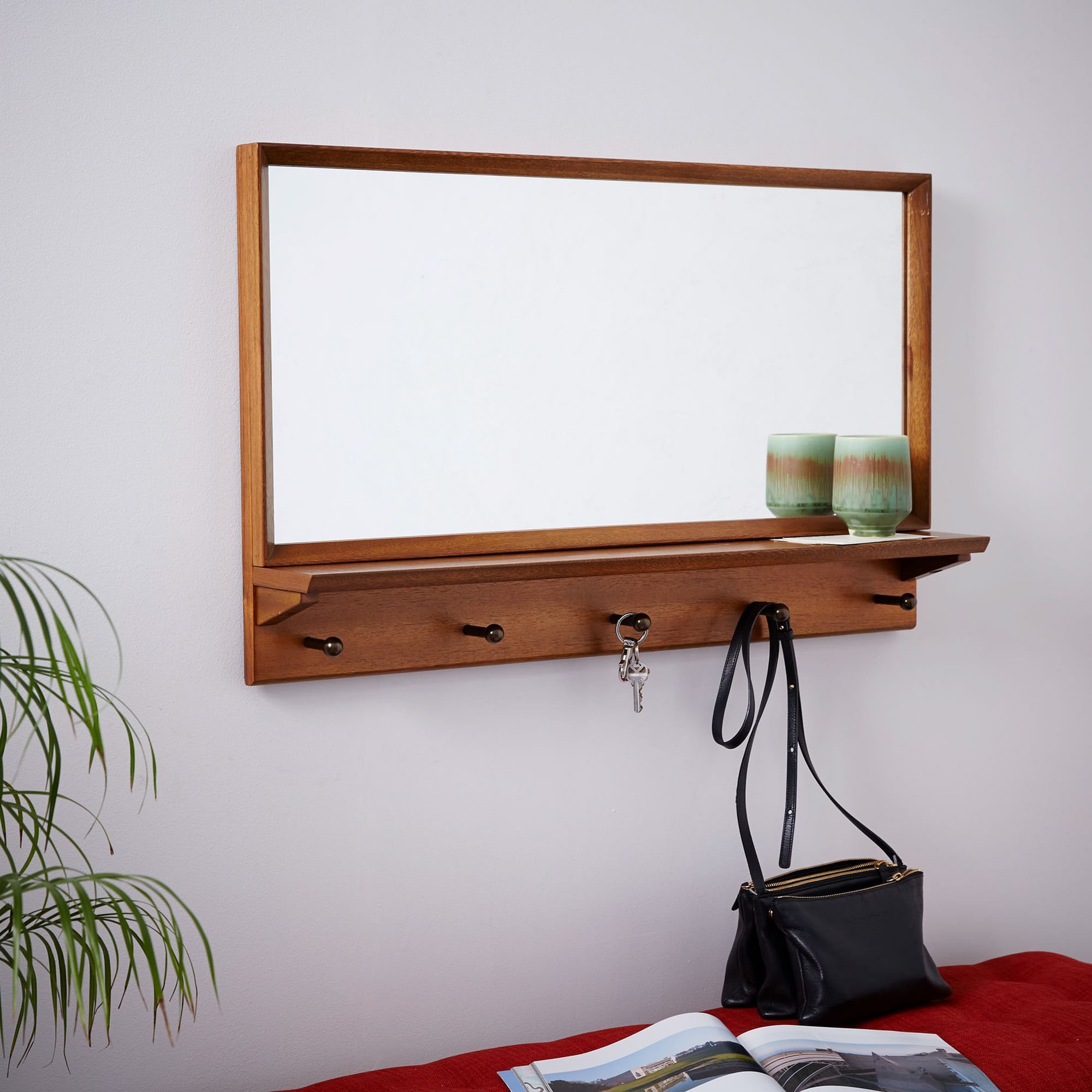 West Elm Mid century Modern Entryway Mirror