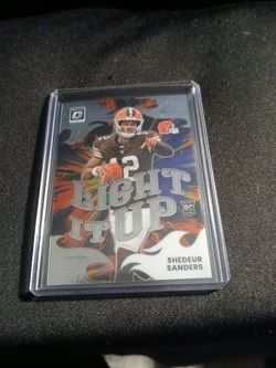 SHEDEUR SANDERS ROOKIE CARD