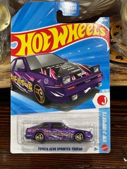 Hot Wheels Toyota AE86 Sprinter Trueno