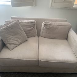Offwhite Loveseat