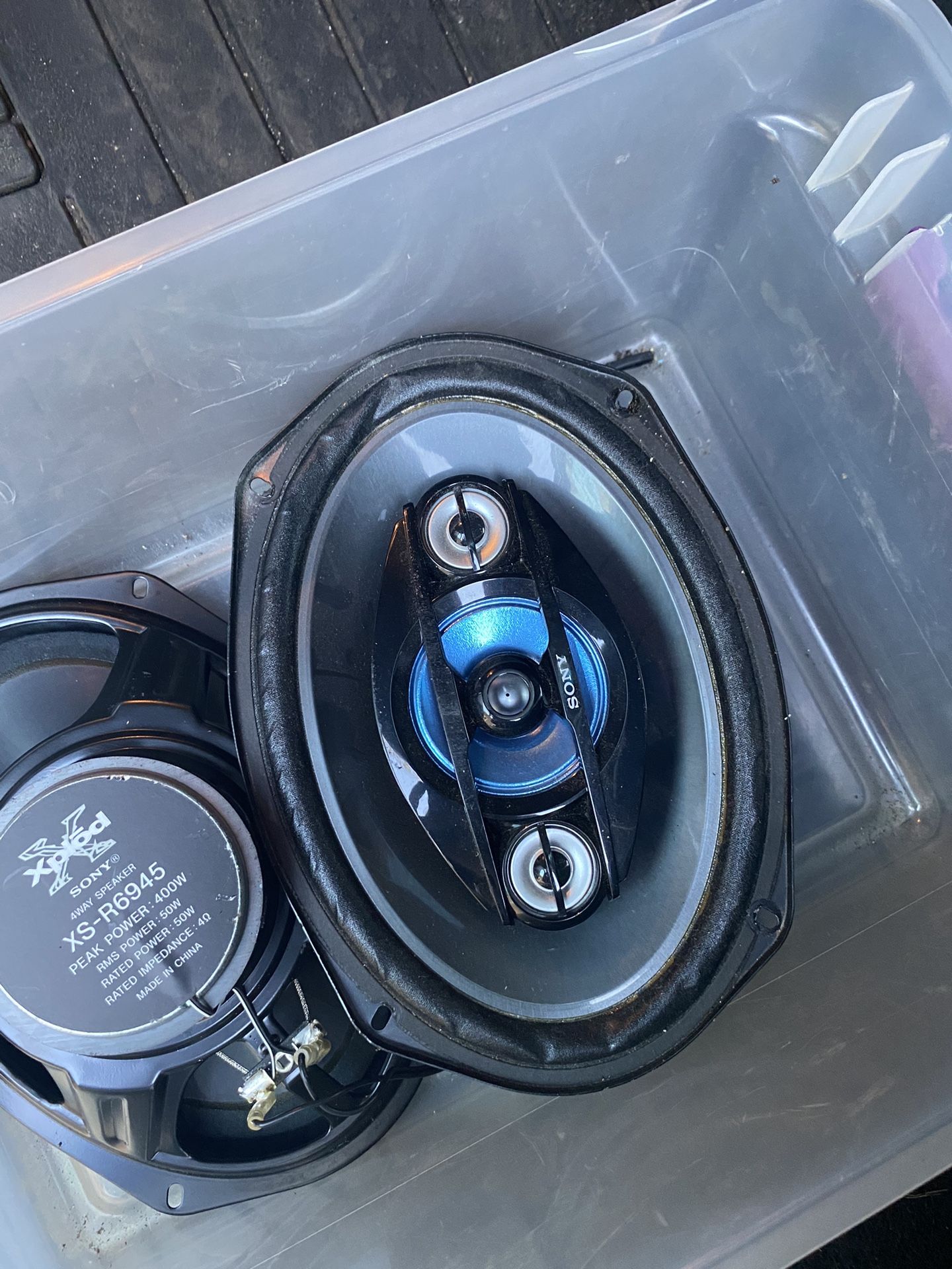 Sony Car Speakers 6x9 Excellent Sound