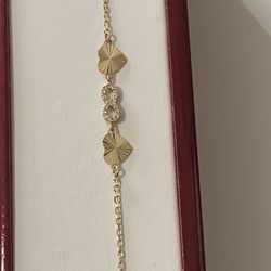 Tobillera (anklet) Oro 14k
