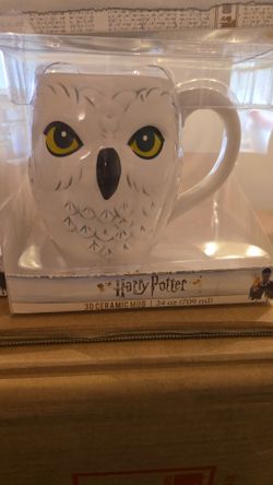 Harry Potter Hedwig 3D Ceramic Mug – New