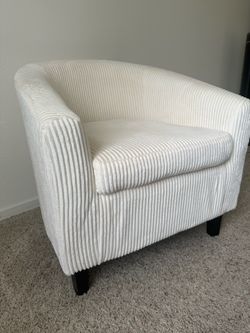 Yaheetech Barrel Accent Chair