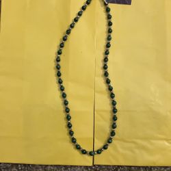 Handmade Tiger Eye Amazonite Gemstone Necklace