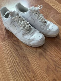 Men's size 12 Nike af1 white