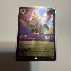 Disney Lorcana FABLED Ninth Wonder of the Universe - Dumbo 45/204 Trading Card