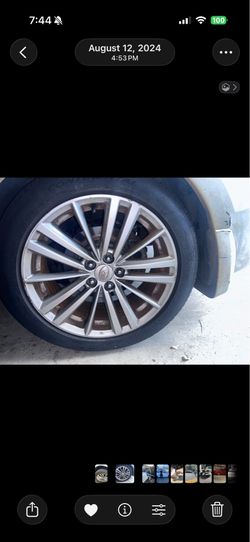4 continental basically new Subaru tires an rims