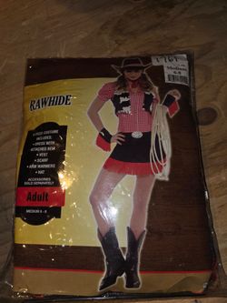 Rawhide costume medium 6/8 adult