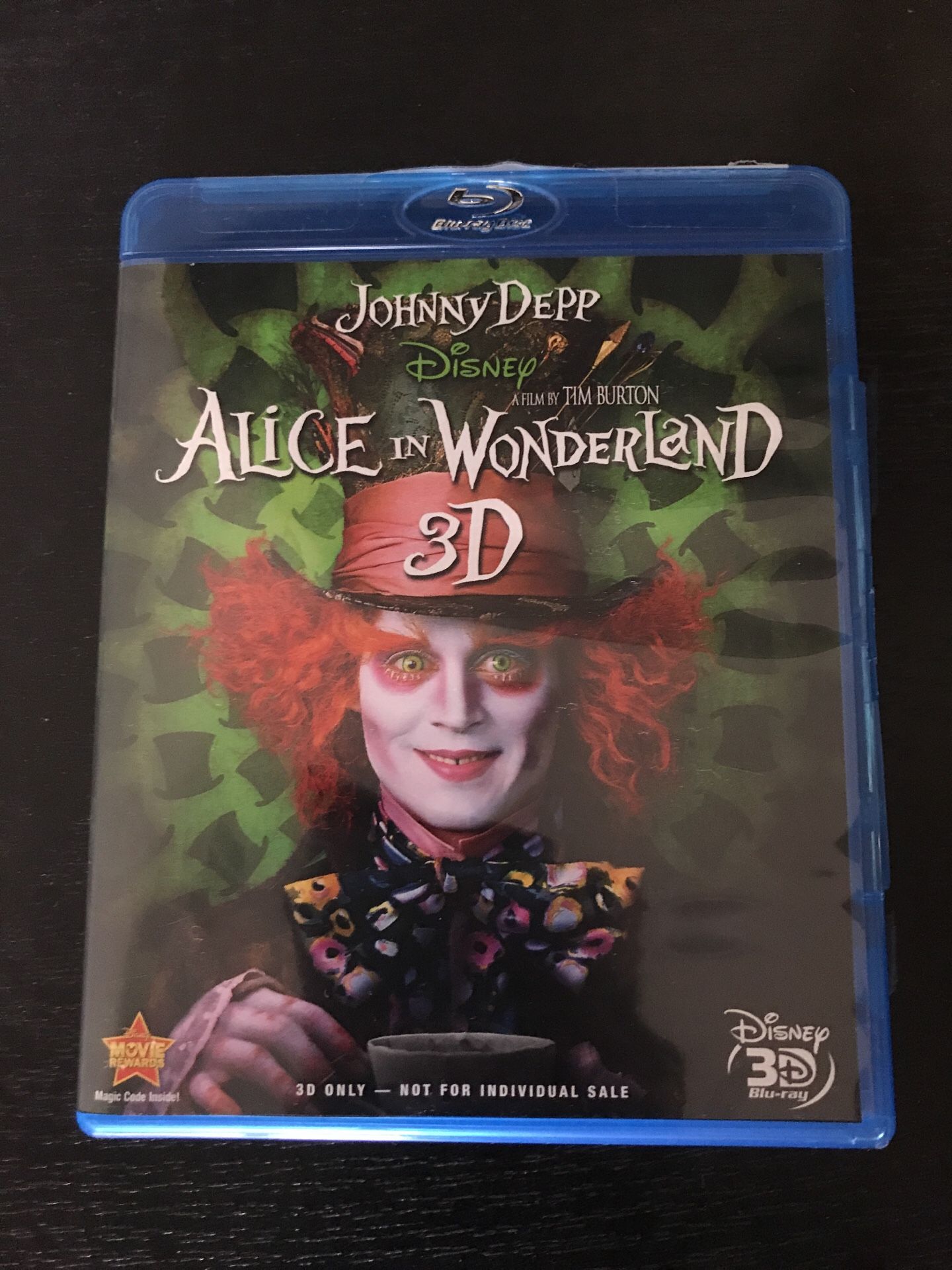 Alice in wonderland 3D Blu-ray