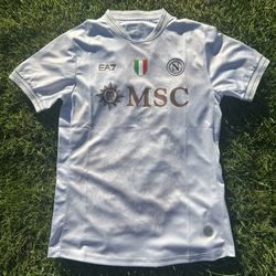 25/26 Napoli Away Player Version Jersey (Large) 