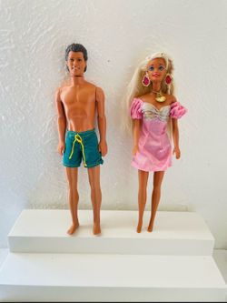 1990’s Barbie and Ken Doll $10 Each