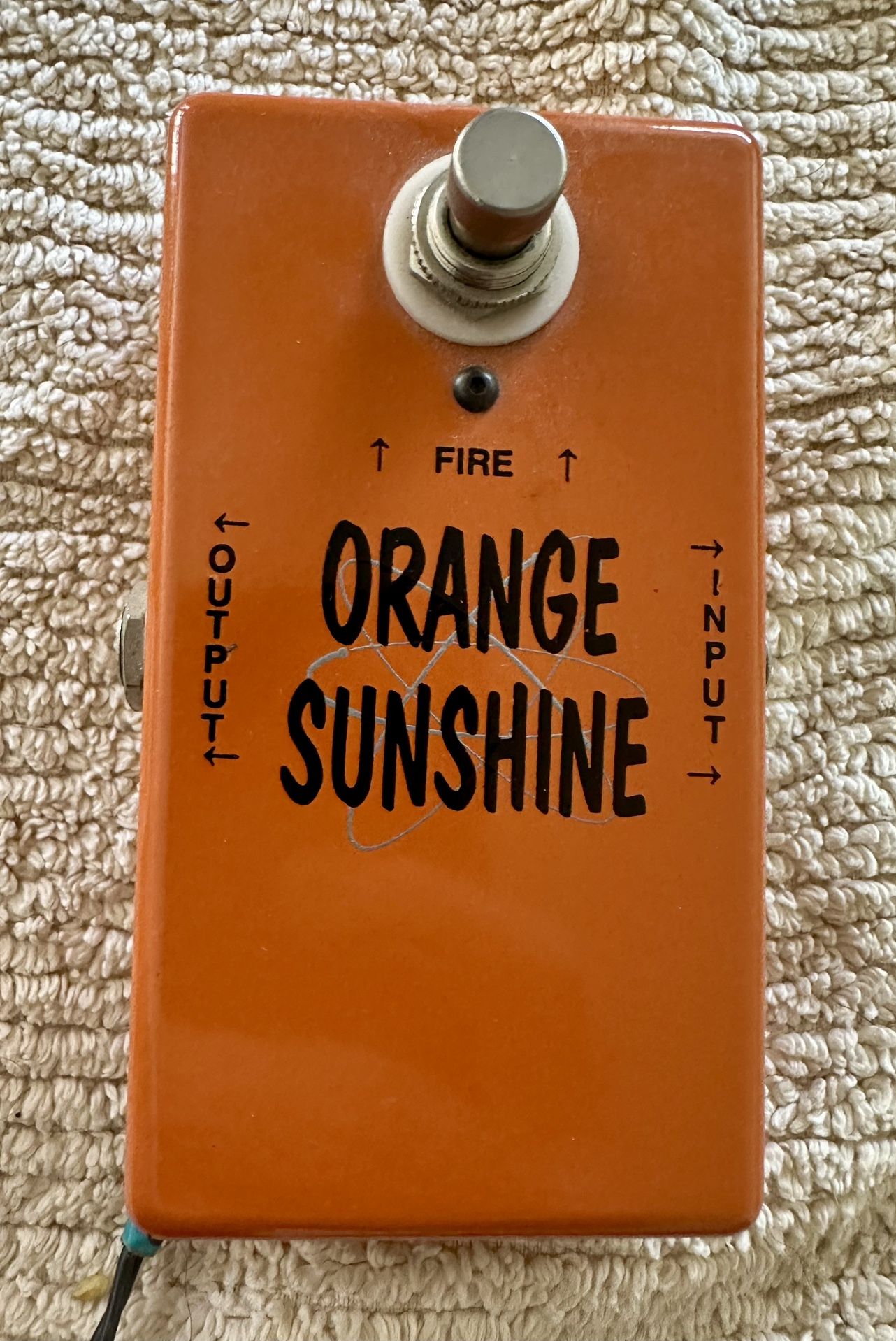 Vintage Technology Orange Sunshine Fuzz Orange Sunshine - Effects