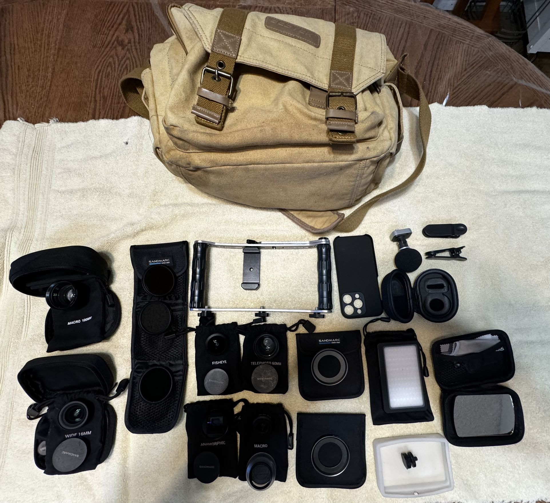 iPhone Photo/video gear.