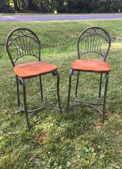 Bar stools, set of two