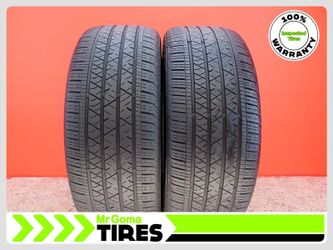 2 CONTINENTAL CROSSCONTACT LX SPORT T1 265/45R20 TIRES 8/32 TREAD TESLA 2654520