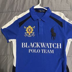 Ralph Lauren Black Watch Blue Polo