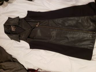 Leather vest