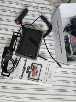 Wireless backup  camera with 5 inch touchkey 1080p monitor