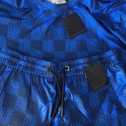 New With Tags Mens Shirt And Shorts 