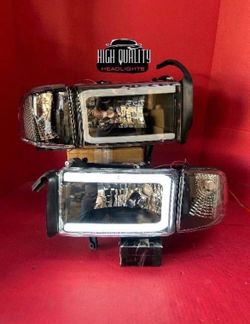 Dodge ram 1994. 2001 headlights.