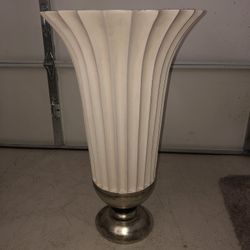 Tall flower vase indoor/outdoor