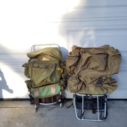 2x Trail Camping Backpacks Both 70 Dollars Or 40 Each 